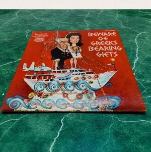 Jackie O Aristotle Onasis Beware of Greeks Bearing Gifts Parody Vinyl Record